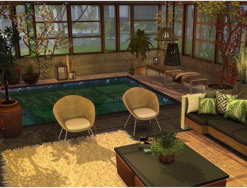 Tropical Livingroom