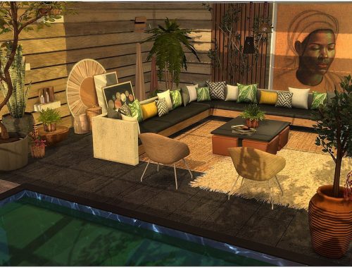 Tropical Livingroom