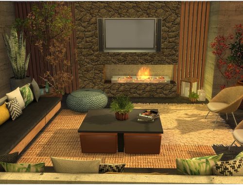 Tropical Livingroom