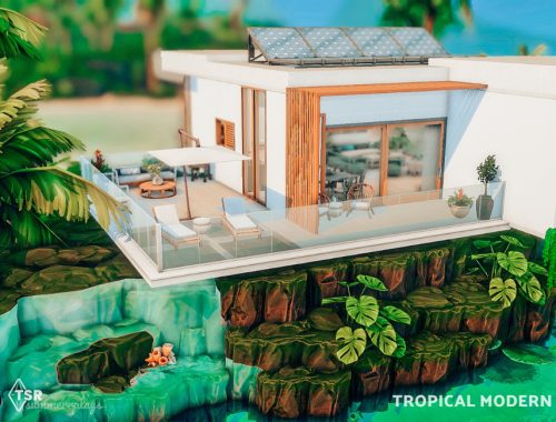Tropical Modern - off the grid Eco Home