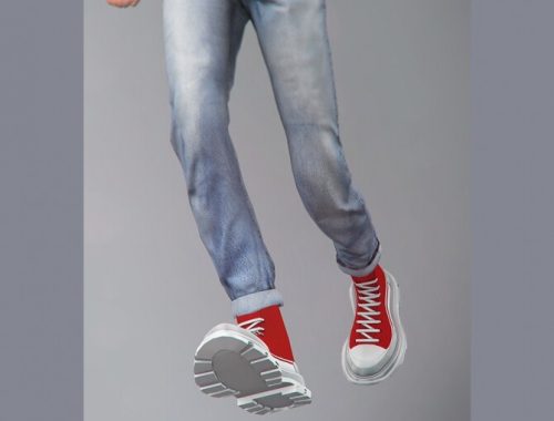 TS high top sneakers at MMSIMS