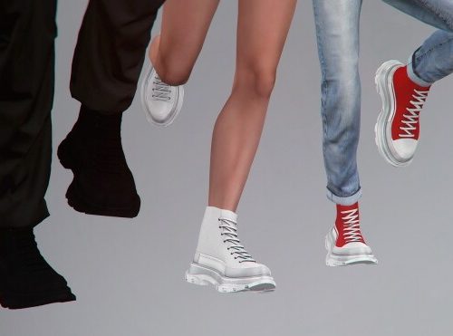 TS high top sneakers at MMSIMS