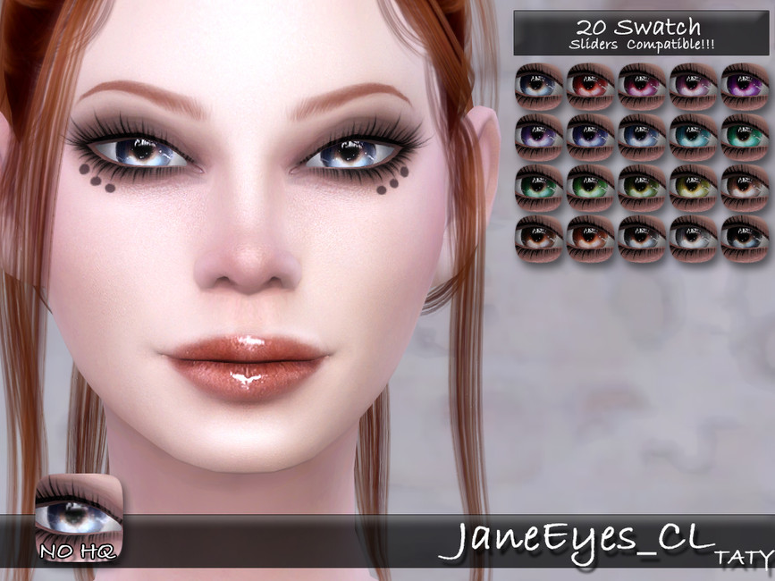 [Ts4]Taty_JaneEyes_CL - The Sims 4 Catalog