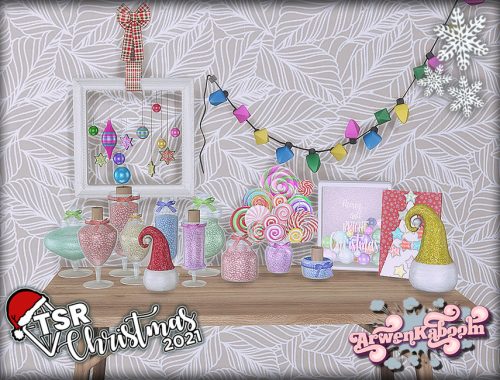 TSR Christmas 2021 Colorful Christmas Deco