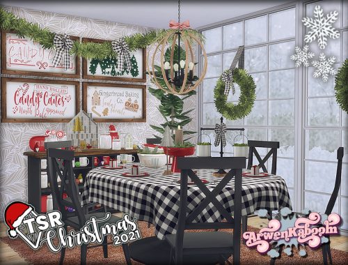 TSR Christmas 2021 Country Christmas Dining