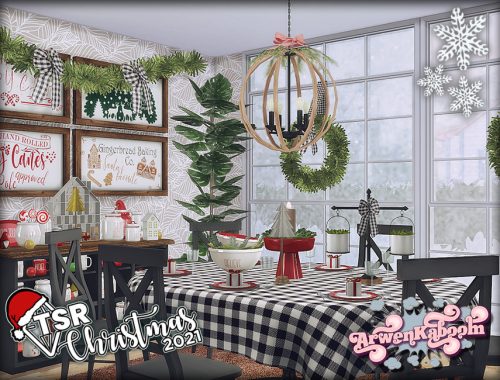 TSR Christmas 2021 Country Christmas Dining