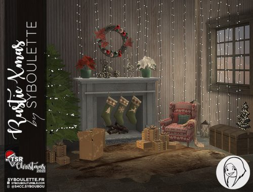 TSR Christmas 2021 - Rustic Xmas - Part 1: Furnitures
