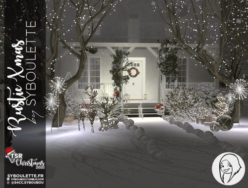 TSR Christmas 2021 - Rustic Xmas - Part 1: Furnitures