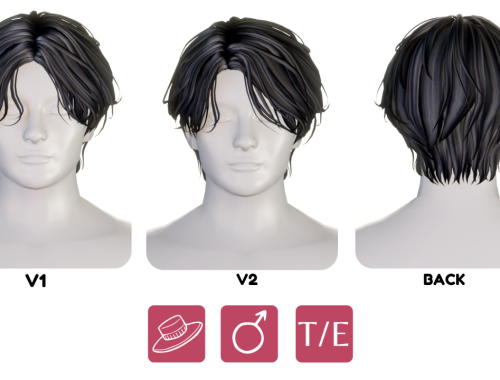 Johan hair (2 versions)