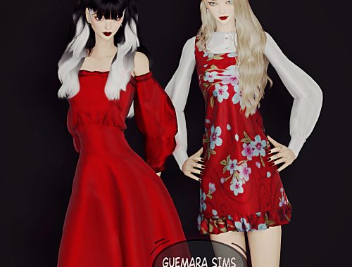 Tanaka collection (dresses and poses)