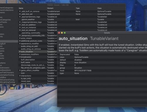 Tuning Description Browser for macOS by Lebbion