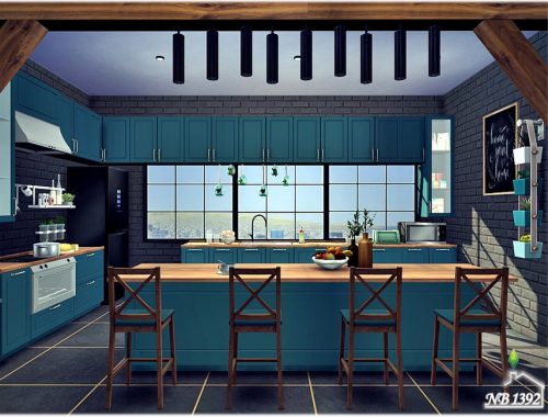 Turchese in Nero Kitchen