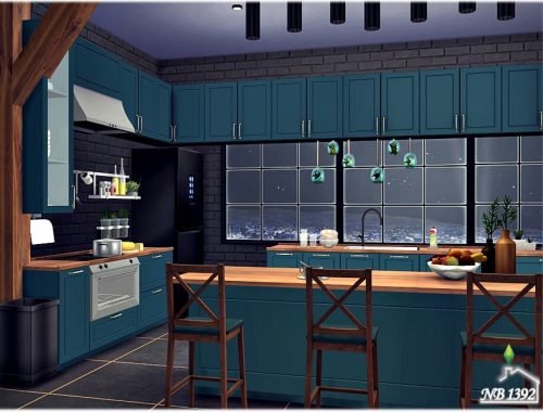 Turchese in Nero Kitchen
