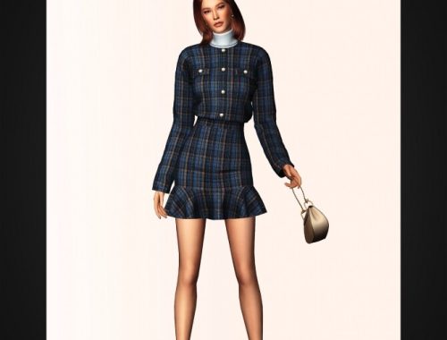 Two Piece Sweater Dress & Turtleneck at Gorilla