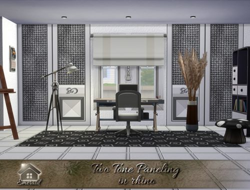 Two Tone Paneling in rhino