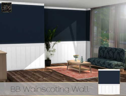 TX -  Beadboard Wainscoting Wall