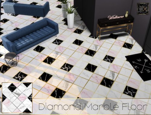 TX - Diamond Marble Floor