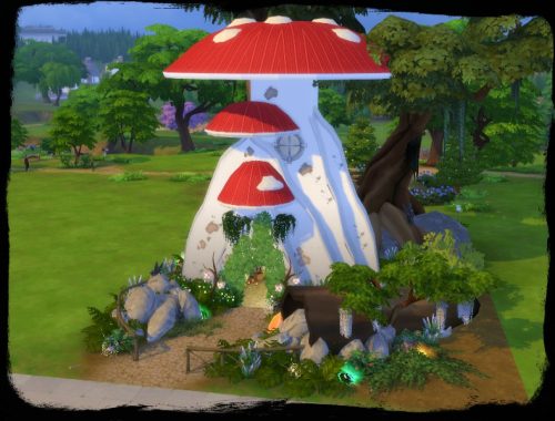 Under the toadstool