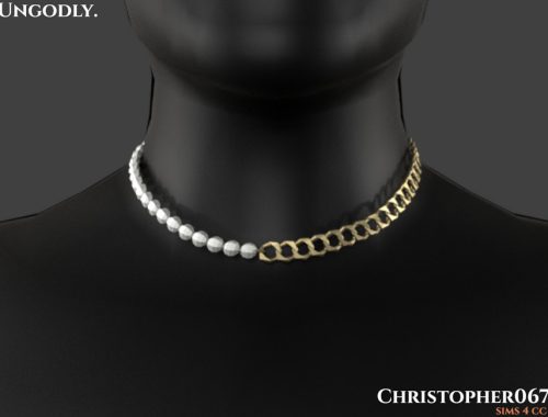 Ungodly Necklace Male / Christopher067