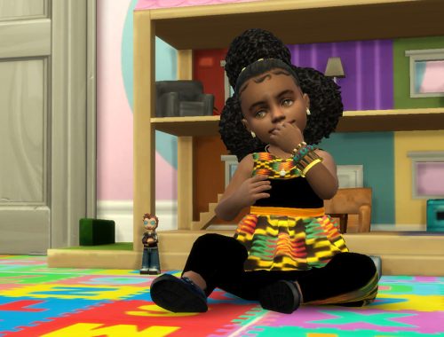 Updo Puffs ~ Toddler