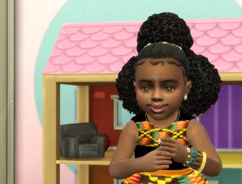 Updo Puffs ~ Toddler