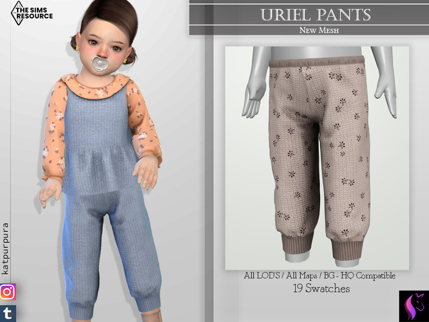 Uriel Pants - The Sims 4 Catalog