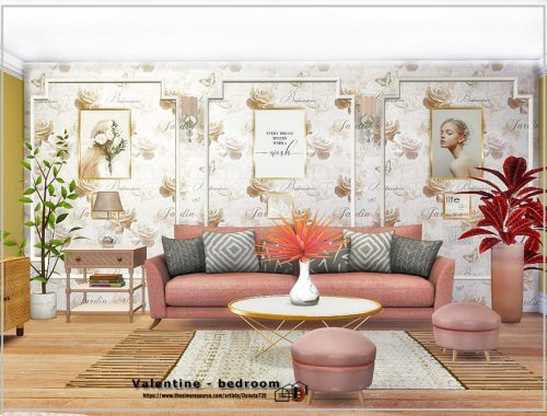 Valentine - bedroom