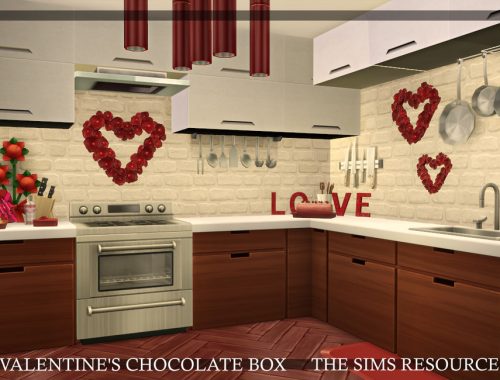 Valentine's Chocolate Box House | CC only TSR