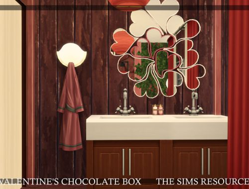 Valentine's Chocolate Box House | CC only TSR
