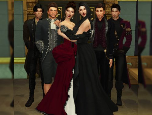 Vampire family II (Pose Pack)