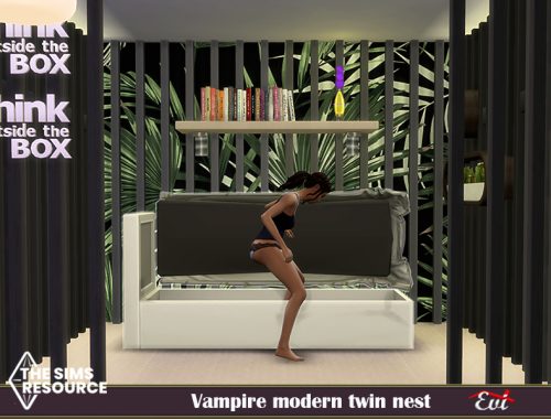 Vampire Modern Twin Nest_TSR only CC
