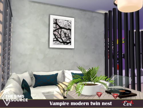 Vampire Modern Twin Nest_TSR only CC