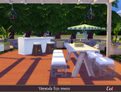 Veranda fun room