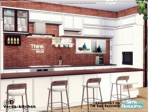 Verda - kitchen (& livingroom)