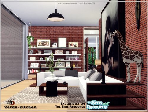 Verda - kitchen (& livingroom)