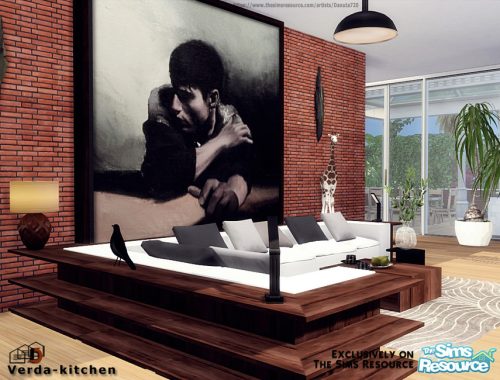 Verda - kitchen (& livingroom)
