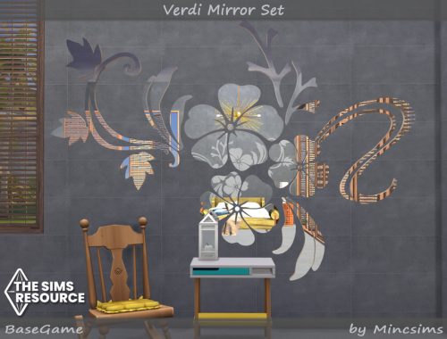 Verdi Mirror Set
