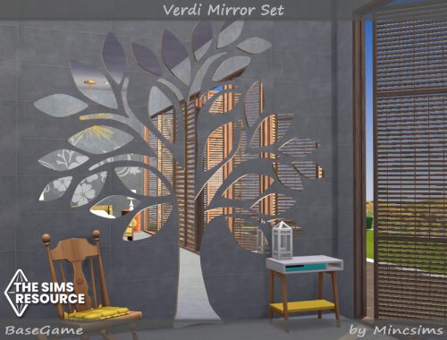 Verdi Mirror Set