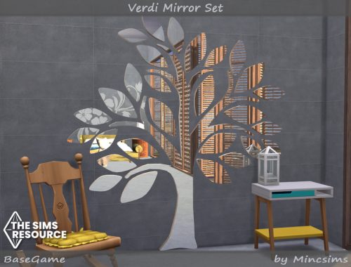 Verdi Mirror Set