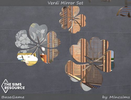 Verdi Mirror Set