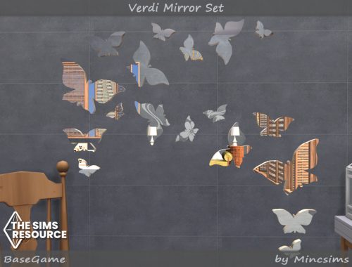 Verdi Mirror Set