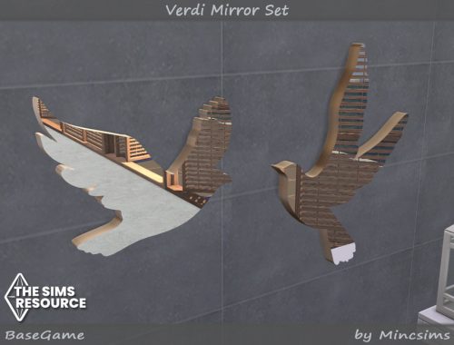 Verdi Mirror Set