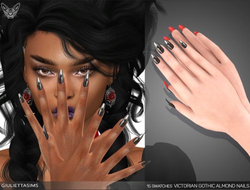 Victorian Gothic Nails