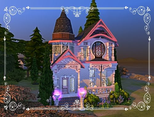 Victorian Pink house- Magic