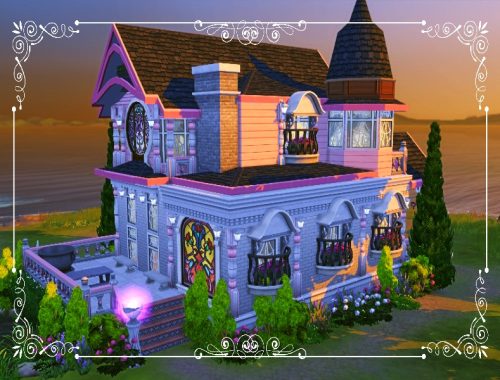 Victorian Pink house- Magic