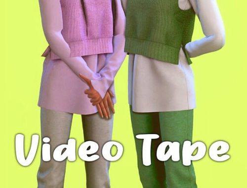Video Tape Clothes set