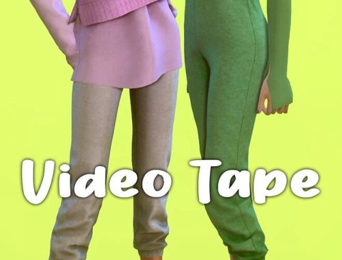 Video Tape Clothes set