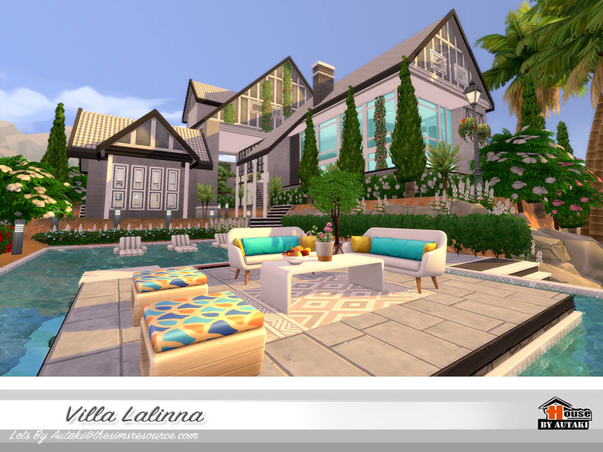 Villa Lalinna NoCC - The Sims 4 Catalog