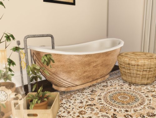 Village Victorian Bathroom | Only TSR CC