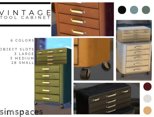 Vintage Tool Cabinet